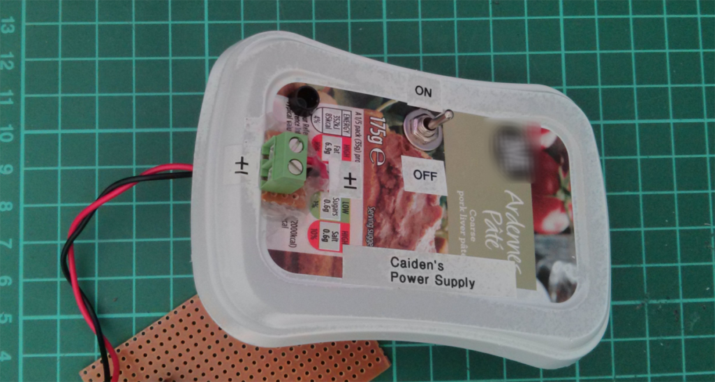 Power Supply Lid. (Top)