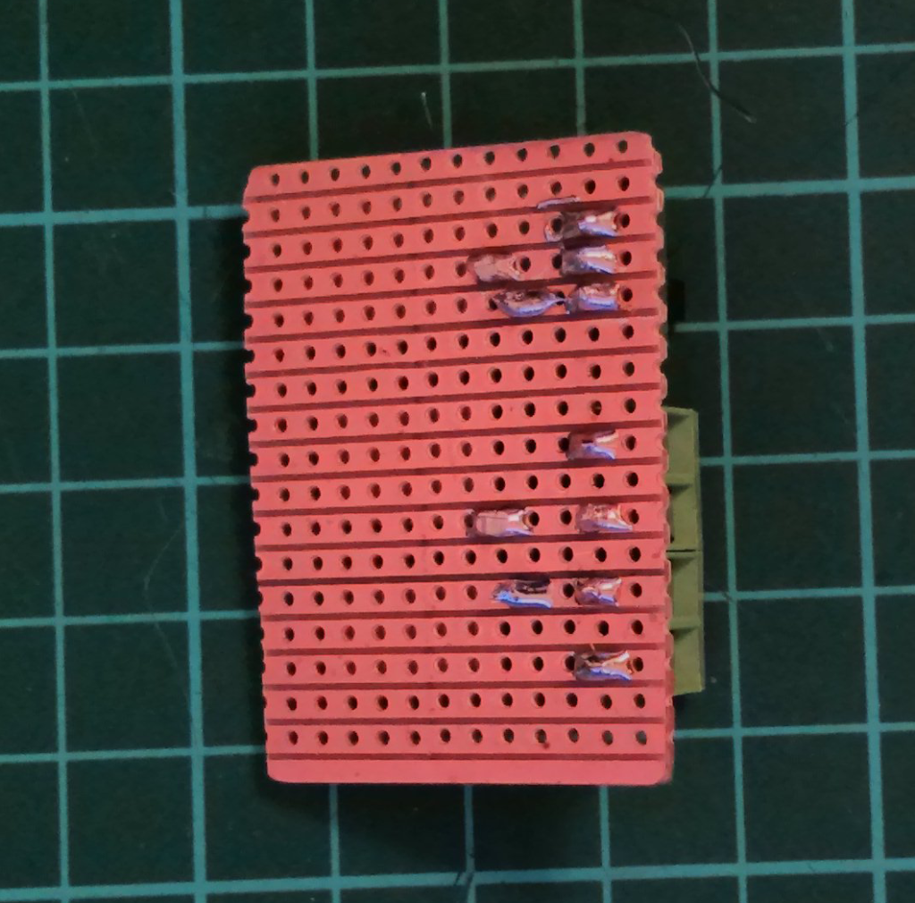 Power Supply Output Circuit Board. (Bottom)