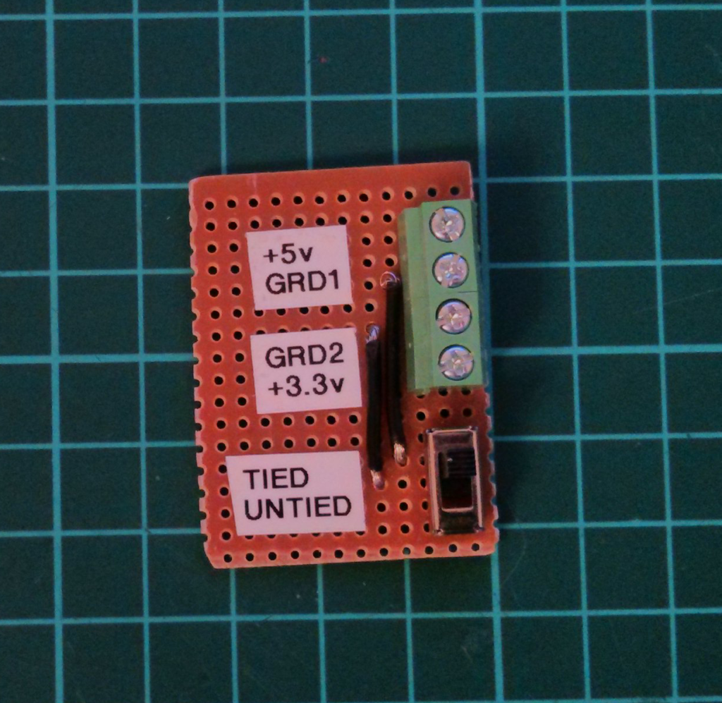 Power Supply Output Circuit Board. (Top)